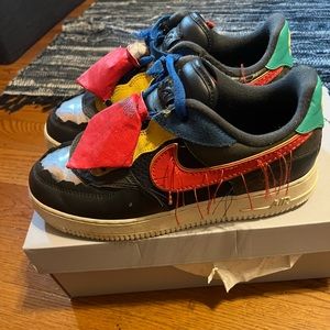 Low top Nike air forces